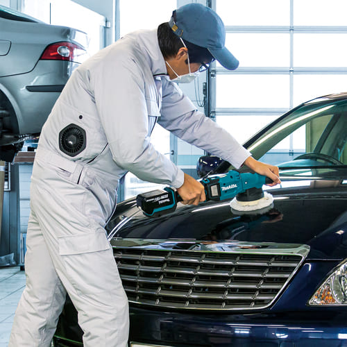 マキタ空調服 FJ502DZL LLN ネイビーツナギタイプ 充電式ファンジャケット FJ502 (服のみ) マキタ つなぎ 空調