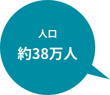 人口約30万人